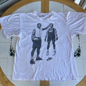 Nike Michael Jordan Spike Lee Promo T Shirt MEDIUM Best On Mars Vintage GRAIL 🔥🏆